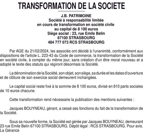 Contenu publication