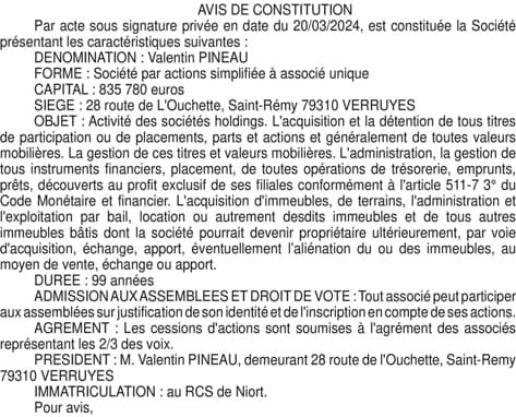 Contenu publication