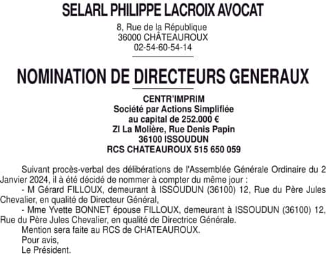 Contenu publication