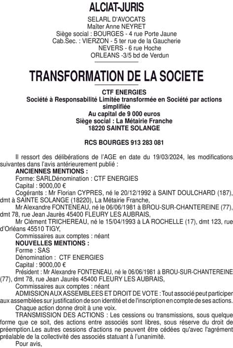 Contenu publication