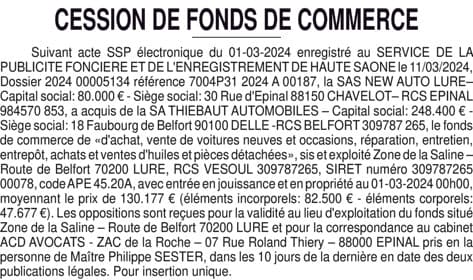 Contenu publication