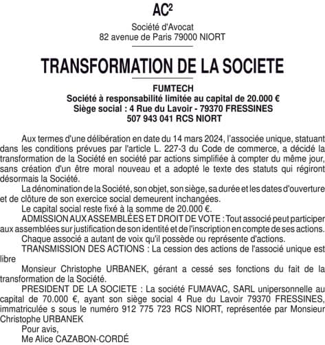 Contenu publication