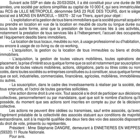 Contenu publication