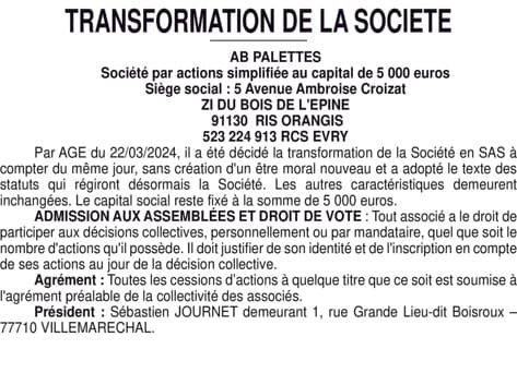 Contenu publication