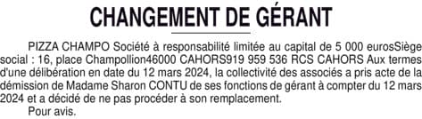 Contenu publication