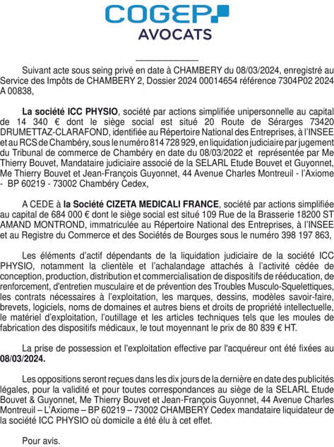 Contenu publication
