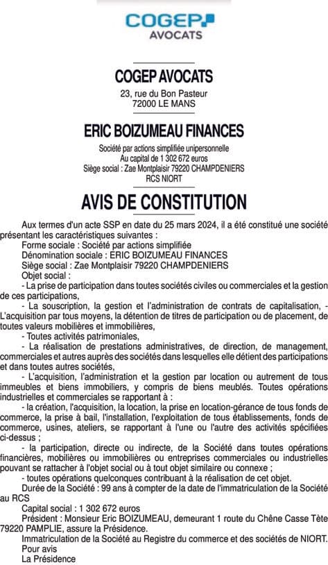Contenu publication