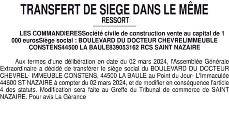 Contenu publication