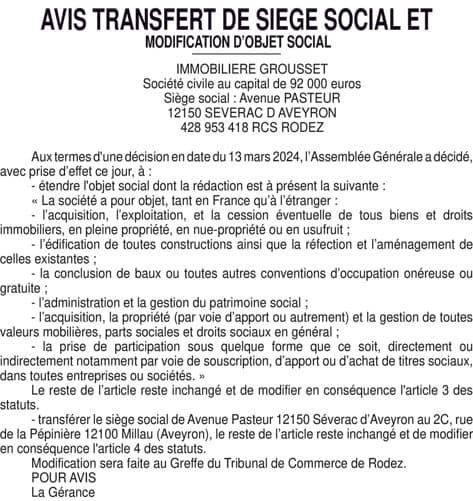 Contenu publication