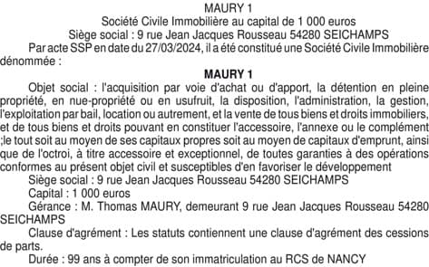 Contenu publication