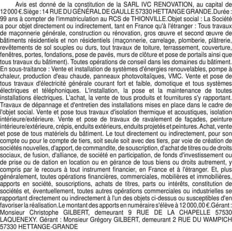 Contenu publication