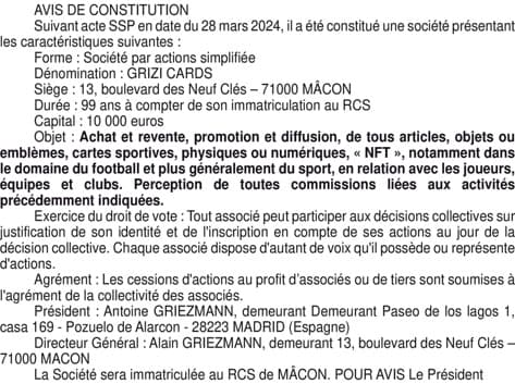 Contenu publication