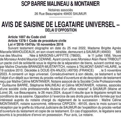 Contenu publication