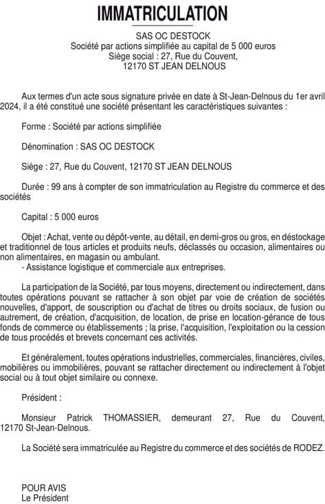 Contenu publication
