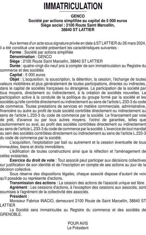 Contenu publication