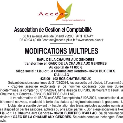 Contenu publication