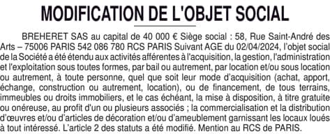 Contenu publication
