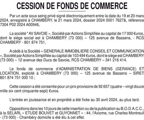 Contenu publication