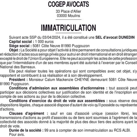 Contenu publication