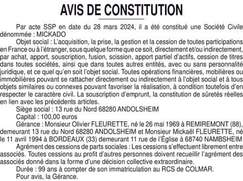 Contenu publication