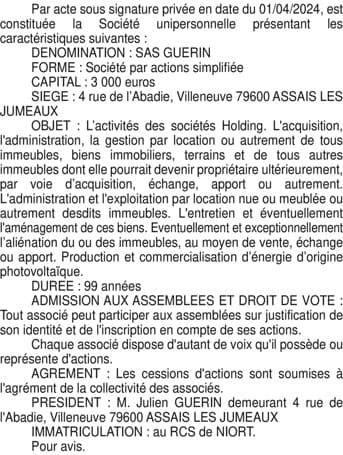Contenu publication