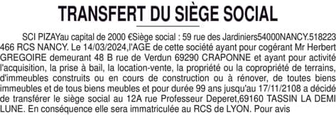 Contenu publication