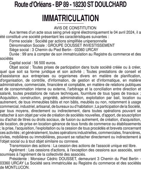 Contenu publication