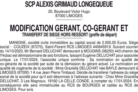 Contenu publication