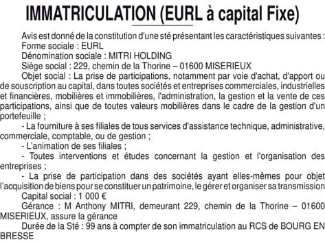 Contenu publication