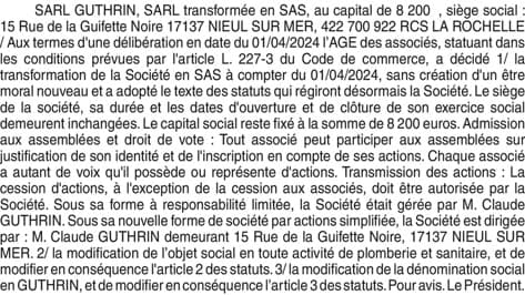 Contenu publication