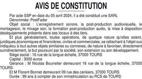 Contenu publication
