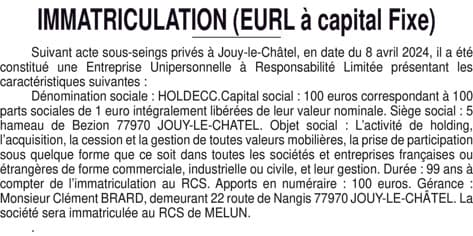 Contenu publication