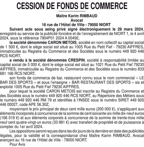 Contenu publication