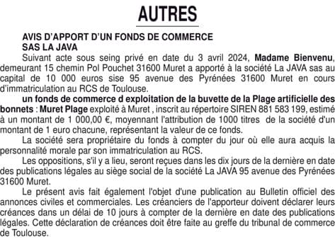 Contenu publication