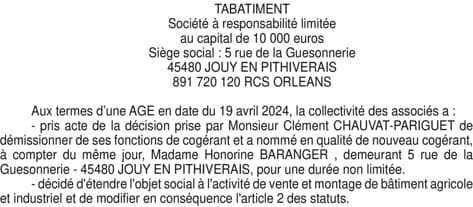 Contenu publication