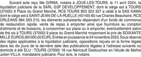 Contenu publication