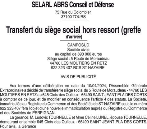 Contenu publication