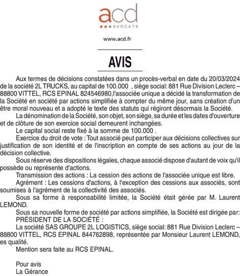 Contenu publication
