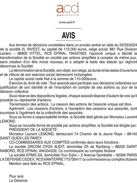 Contenu publication
