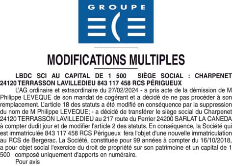 Contenu publication