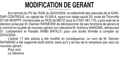 Contenu publication