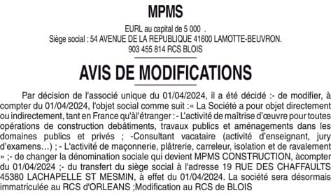 Contenu publication