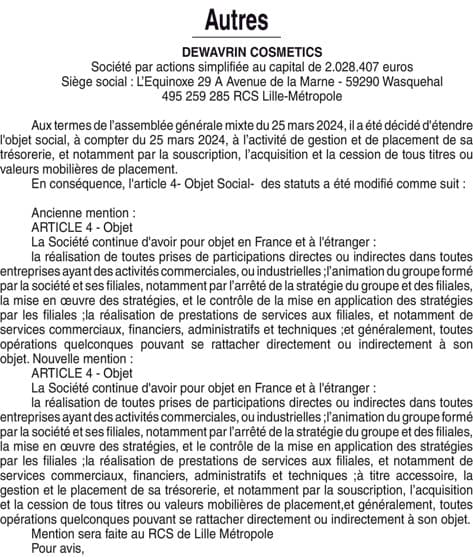 Contenu publication