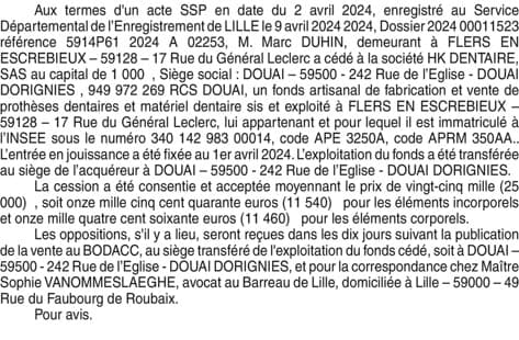 Contenu publication
