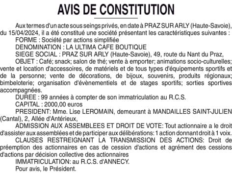 Contenu publication