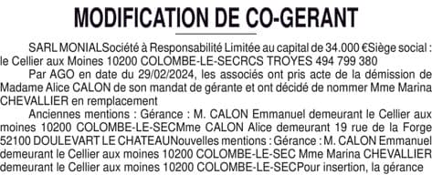 Contenu publication