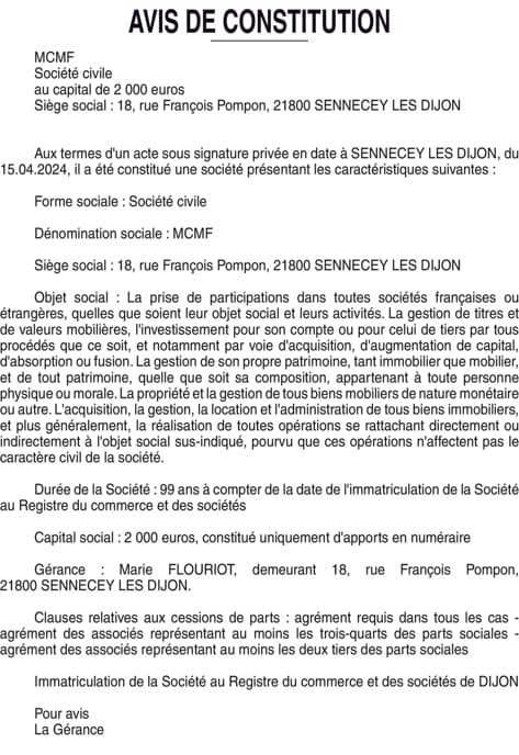 Contenu publication