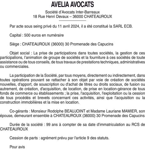 Contenu publication