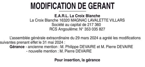 Contenu publication
