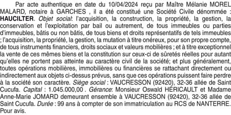 Contenu publication